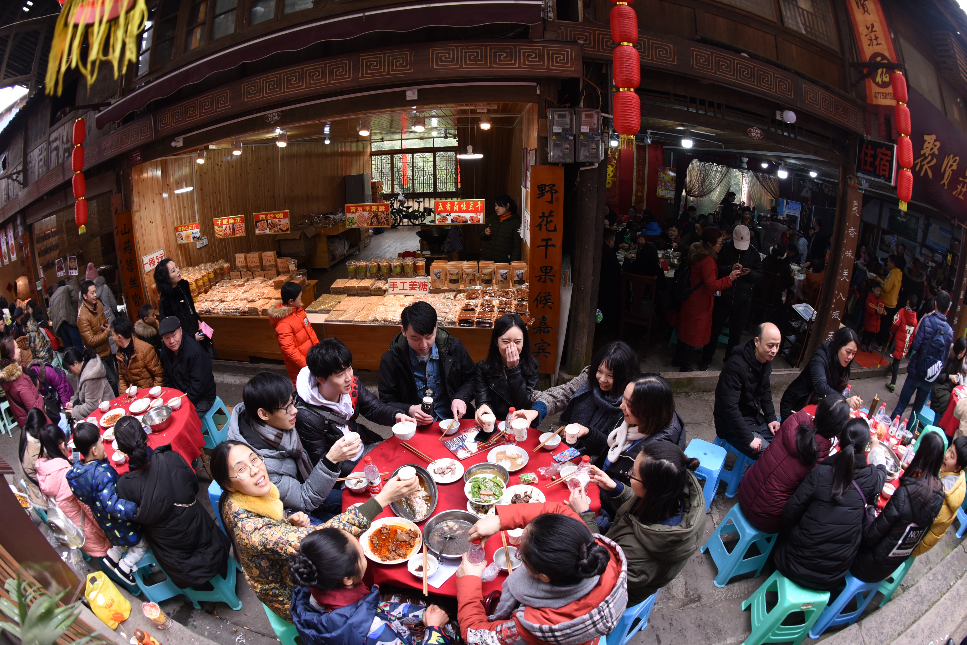 第十四届中山古镇"千米长宴"将于2019年1月26日准时开席,连续2日