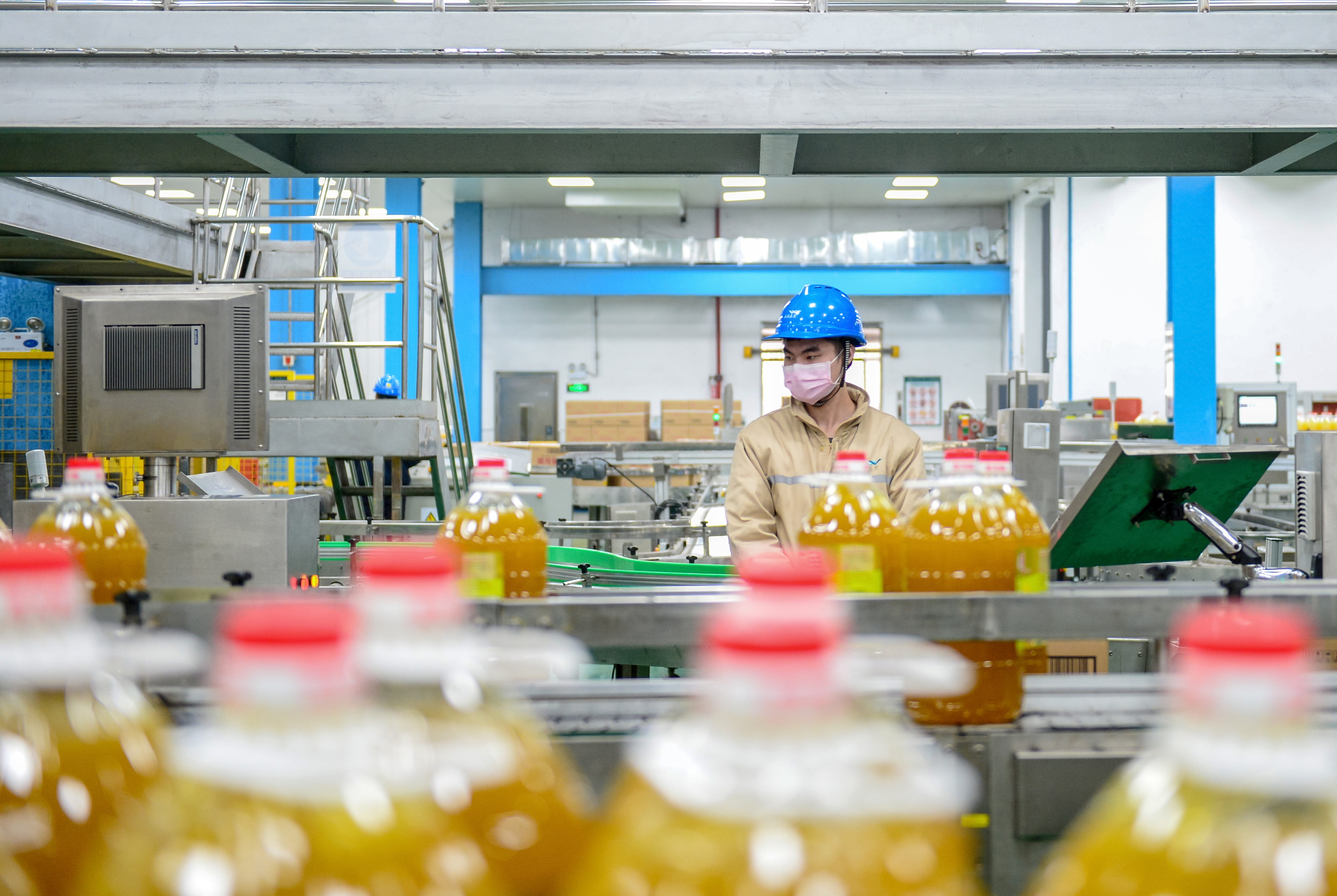 益海嘉裡(重慶)糧油有限公司食用油脂精煉數字化車間 德感工業園供圖