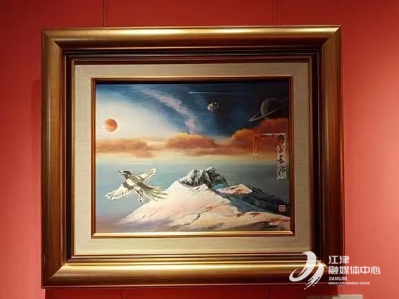 江津籍畫家陳可之心宇宙系列作品在渝展出